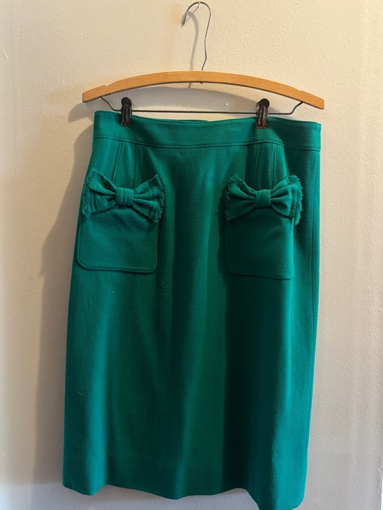 Marc By Marc Jacobs Dresses & Skirts - Marc by Marc Jacobs Teal Midi Skirt with Bow Pockets Cute